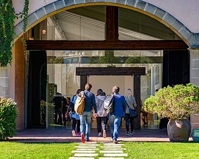 The venue entrance